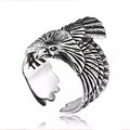 Flying Eagle Finger Ring – Elegant Men's Jewelry | BBJ