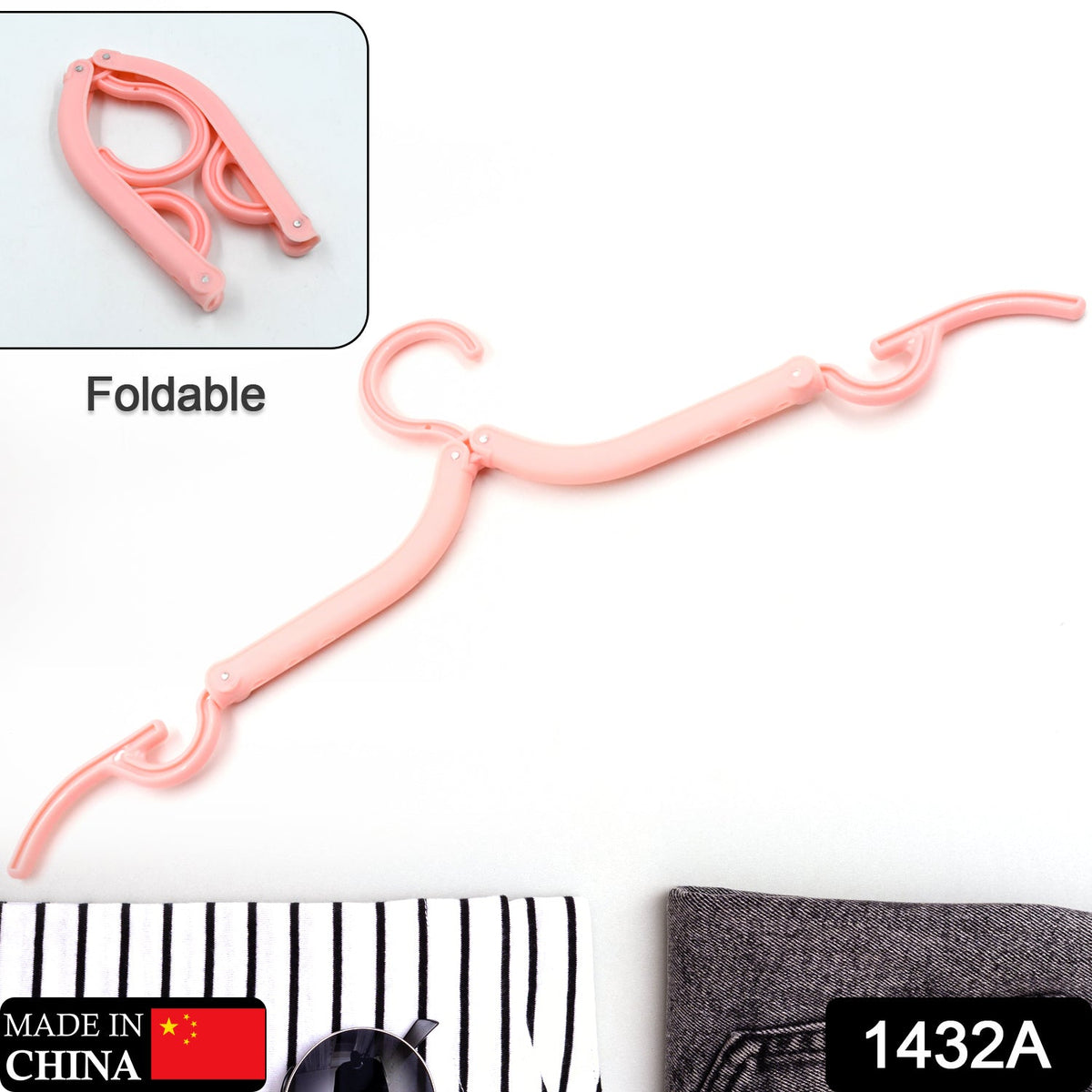 Travel Hangers – Folding Portable Clothes Drying Rack | BathNova