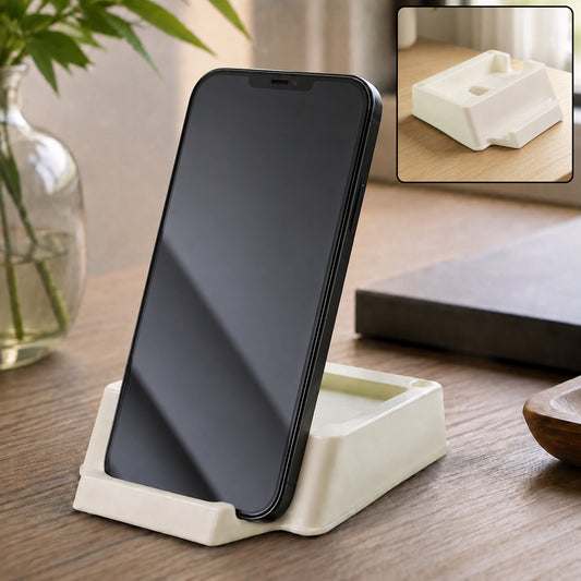 Plastic Mobile Phone Stand – Wall Mounted Organizer & Charger