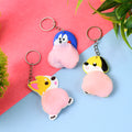 Cartoon Animal Keychain – Soft Silicone Stress Relief Toy