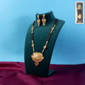 Bridal Mangalsutra Set with Grand Pendant – Elegant Traditional Wedding Jewellery