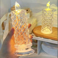 Crystal LED Candle – Shimmering Diwali Decor & Gift | Styleva