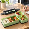 Leak-Proof Lunch Box – 2 Layer 3 Compartment | Lunchie Bunchie
