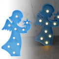 LED Angel Night Light – Battery Operated Room Decor | Deskrova