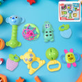 Baby Rattle & Teething Set – 8-Piece Non-Toxic