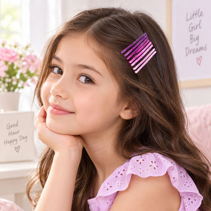Metal Hair Pins Glitter Finish - 01.jpg