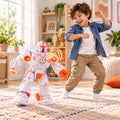 Musical Dancing Robot Toy for Kids, Rotating Robot with Lights and Sound (1 Pc)