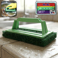 Tile Cleaning Scrubber Brush – Tough Stain Removal | Velvet Wipe