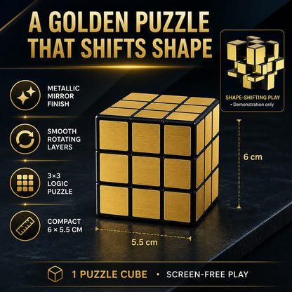 Magic Puzzle Cube – Premium Brain Teaser for Skill Development