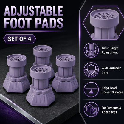 Furniture Leveler Pads – Instantly Stabilize & Protect Floors