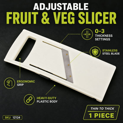 Adjustable Vegetable Slicer – Effortless Slicing | Quickslice