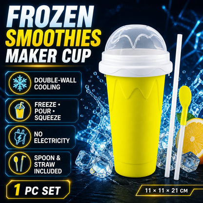 Frozen Smoothies Maker Cup – Double Layer Slushy | Tidy Table