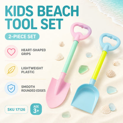 Kids Beach Sand Shovel Toy Set – Bright, Durable & Easy to Handle
