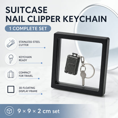 Portable Nail Clipper Keychain – Compact Travel Grooming | AuriGlam