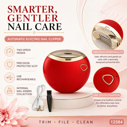 Electric Nail Clipper – Safe & Automatic Nail Trimmer for All Ages