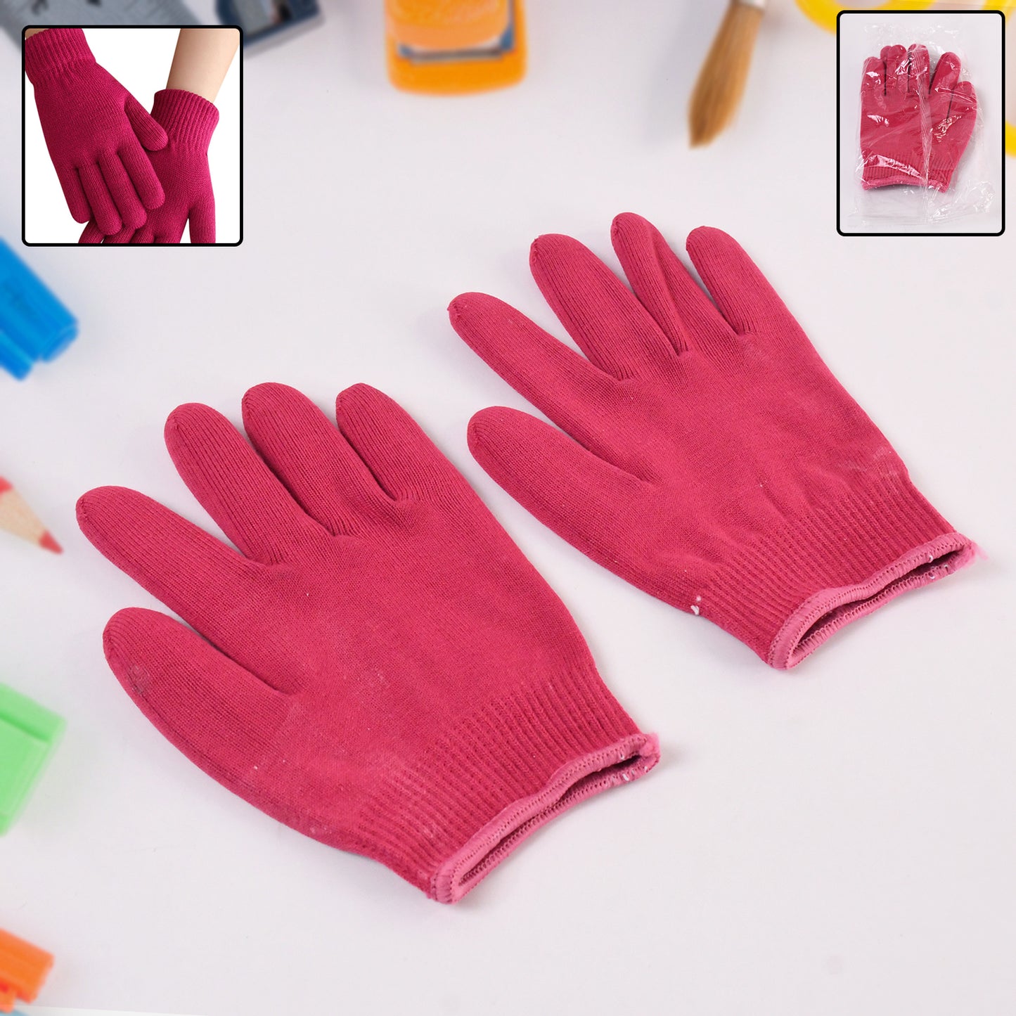 1 Pair Moisturizing Gloves Finger Moisture Gloves Soft Moisturizing Gloves for Dry