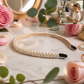 Lightweight Pearl Hairband – Elegant & Comfortable for Women