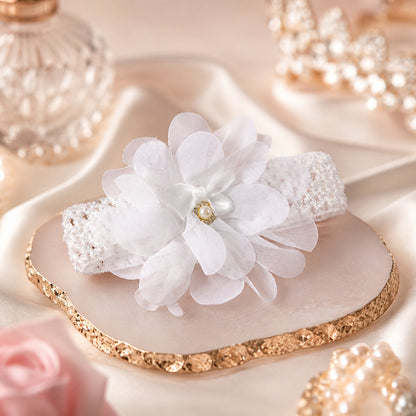 Lightweight floral baby headband