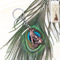 Bal Krishna Keychain – Durable Metal Devotional Accessory