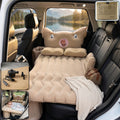 Car Air Mattress Bed Set – Cute Pig Design & Portable Comfort, Car Sofa