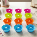 Reusable Silicone Cupcake Mould Set – Non-Stick & Heat-Resistant