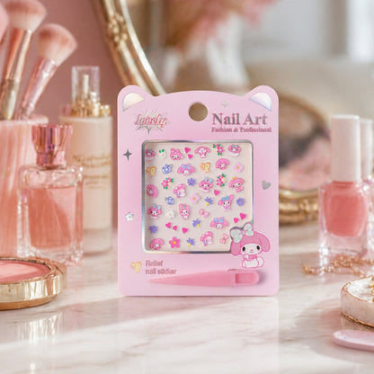 colorful nail stickers for girls