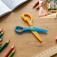 Child-Safe Plastic Safety Scissors for Kids (1 Pc)-01