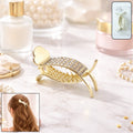 Hair Claw Clip – Strong Grip with Elegant Crystal Design