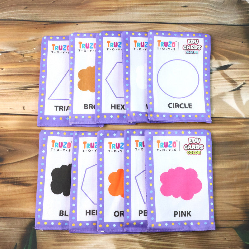 Truzo Toys Edu Cards – Colour Learning Flashcards for Kids (3+ Years)