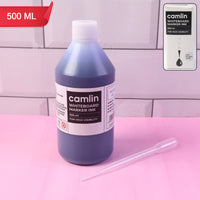 Camlin Blue Whiteboard Marker Ink – High Visibility Refill Bottle (500 ml)