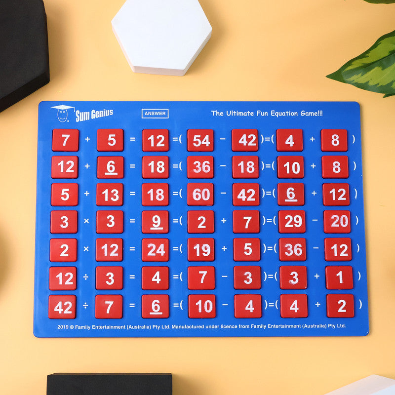 Sum Genius – Fun Math Equation Game for Kids to Learn Addition, Subtraction, Multiplication & Division