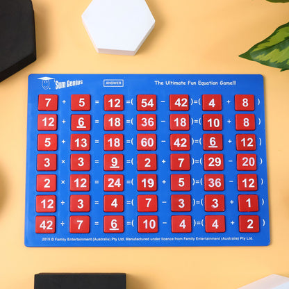 Sum Genius – Fun Math Equation Game for Kids to Learn Addition, Subtraction, Multiplication & Division