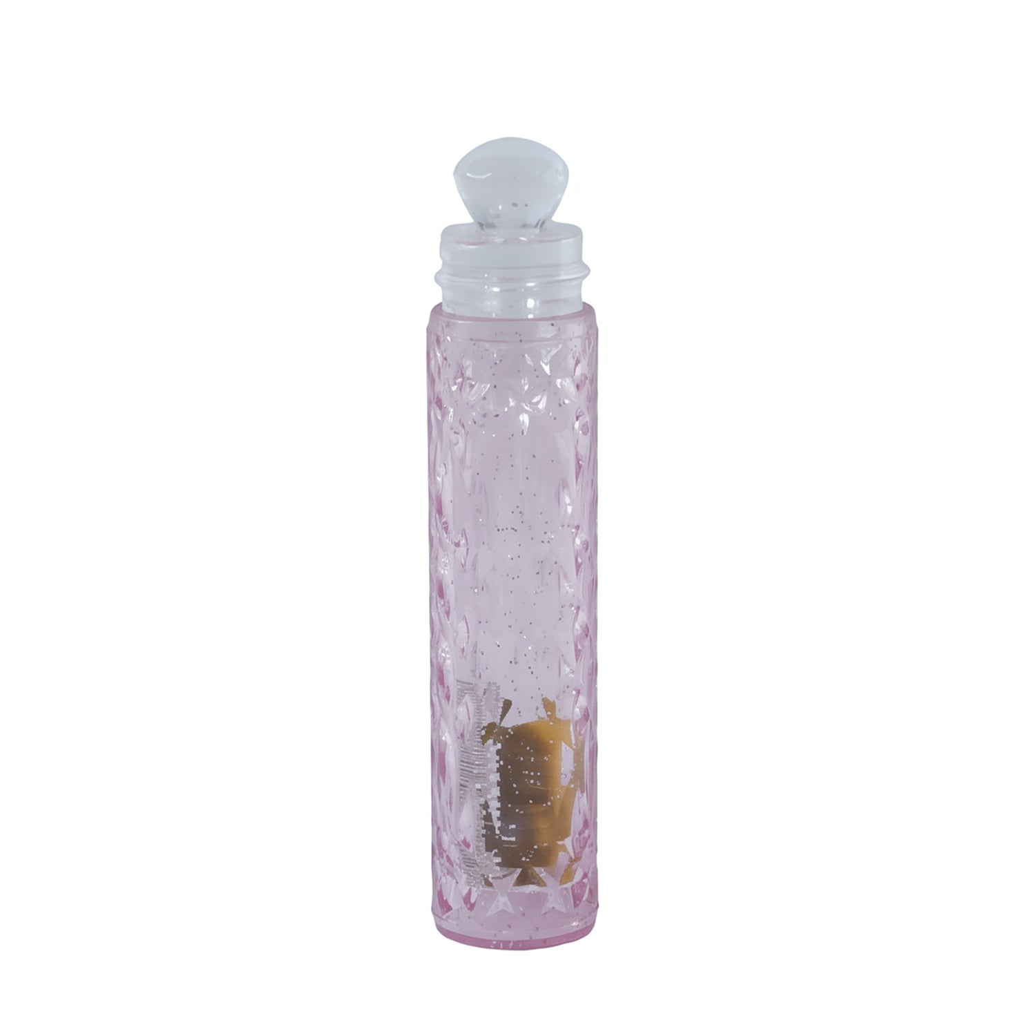 Protective toothbrush travel case on white background