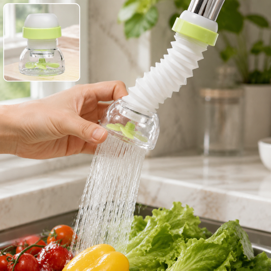Faucet Shower Head – 360° Swivel with Extender | Mist & Relax