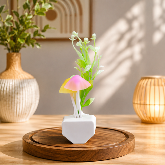 Mushroom Night Light – LED Sensor Lamp (Colorful) | Deodap