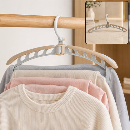 Portable Folding Hanger – 360° Rotating, Travel-Friendly | Organivo