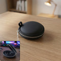 Earphone Carrying Case – Compact Hard Shell with Zipper Closure