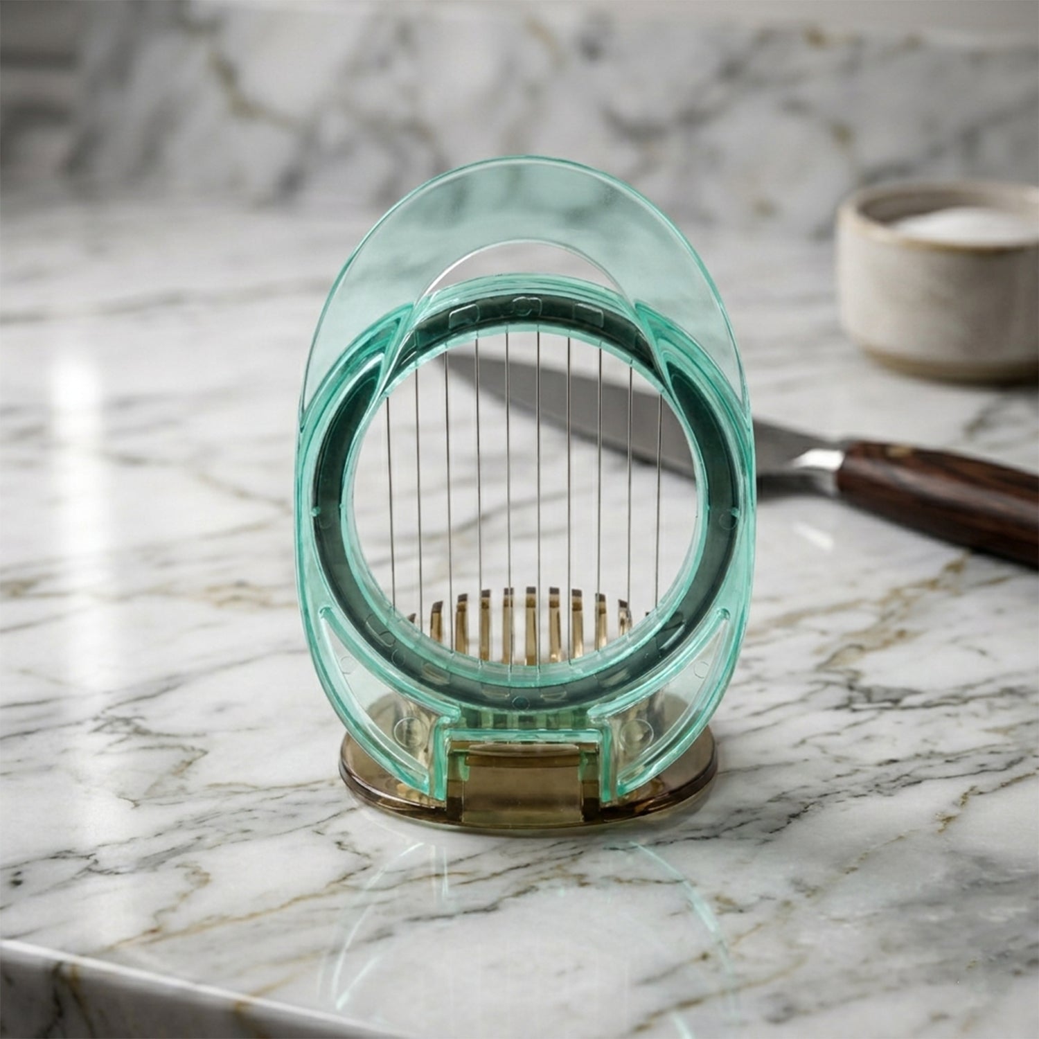 The multifunction vegetable cutter & egg slicer set components