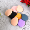 Mini Finger Makeup Powder Puff – Precise 8-Pcs Multicolor Set