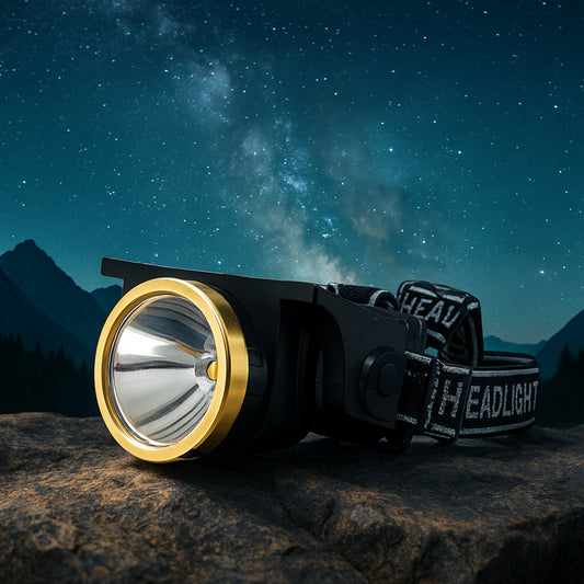 Rechargeable Solar LED Headlamp