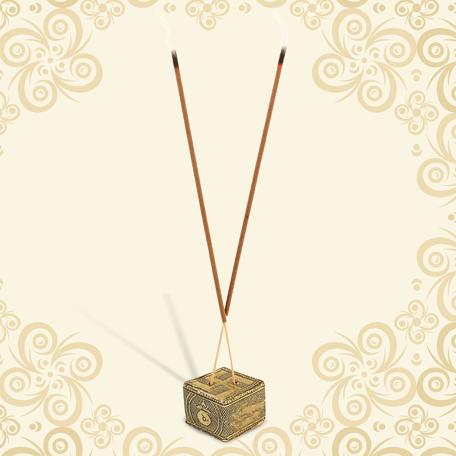 Pure Woods Natural Incense Sticks Natural Fragrance for Puja (100gm Pkt)