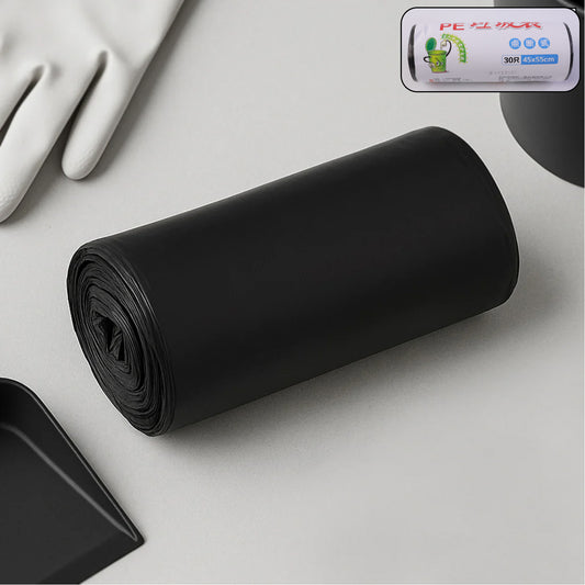 Heavy Duty Garbage Bags Roll (1 Roll, 30 Bag, 45x55 Cm)
