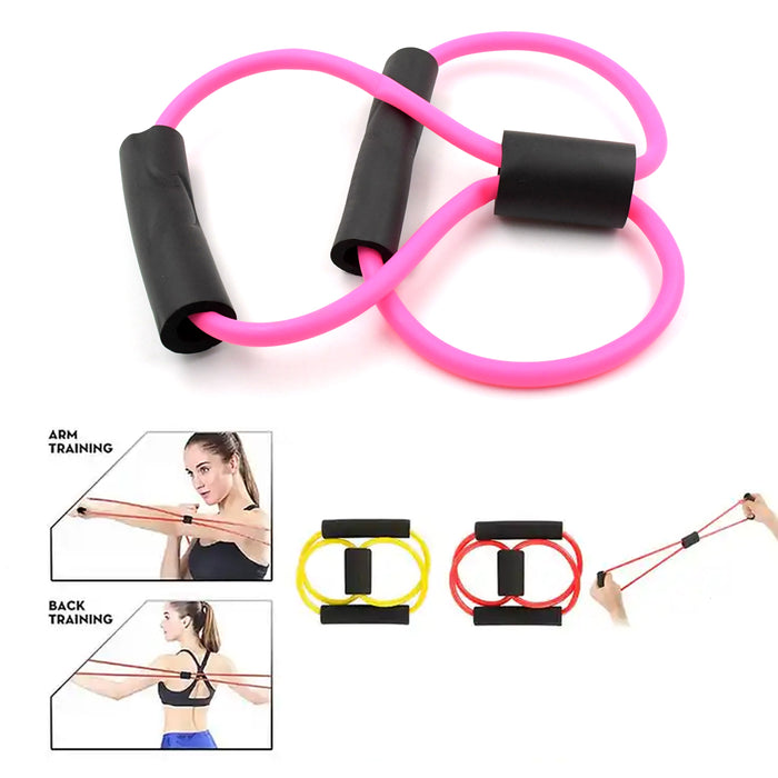 Sport Resistance Loop Band (1 Pc): Exercise, Yoga, Fitness, Mix Color