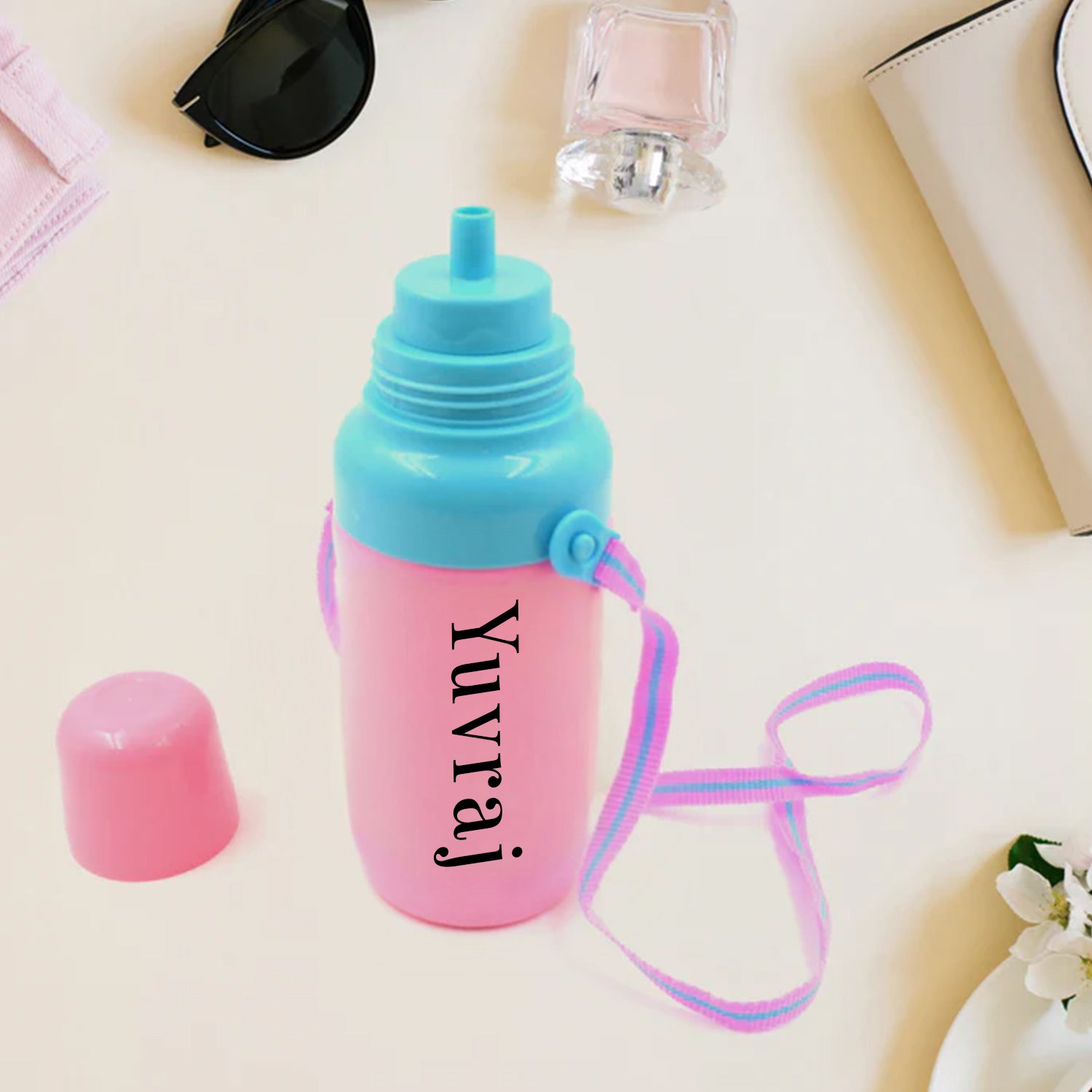 Customize 500ml Insulated Sports Water Bottle Dori & Straw: Leakproof, BPA-Free, Kids