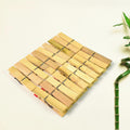 Bamboo Cloth Clips – Heavy Duty 20 Pcs Set | BathNova