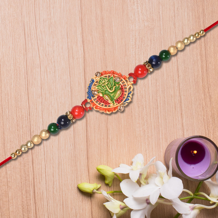 Lord Ganpatiji Design Rakhi