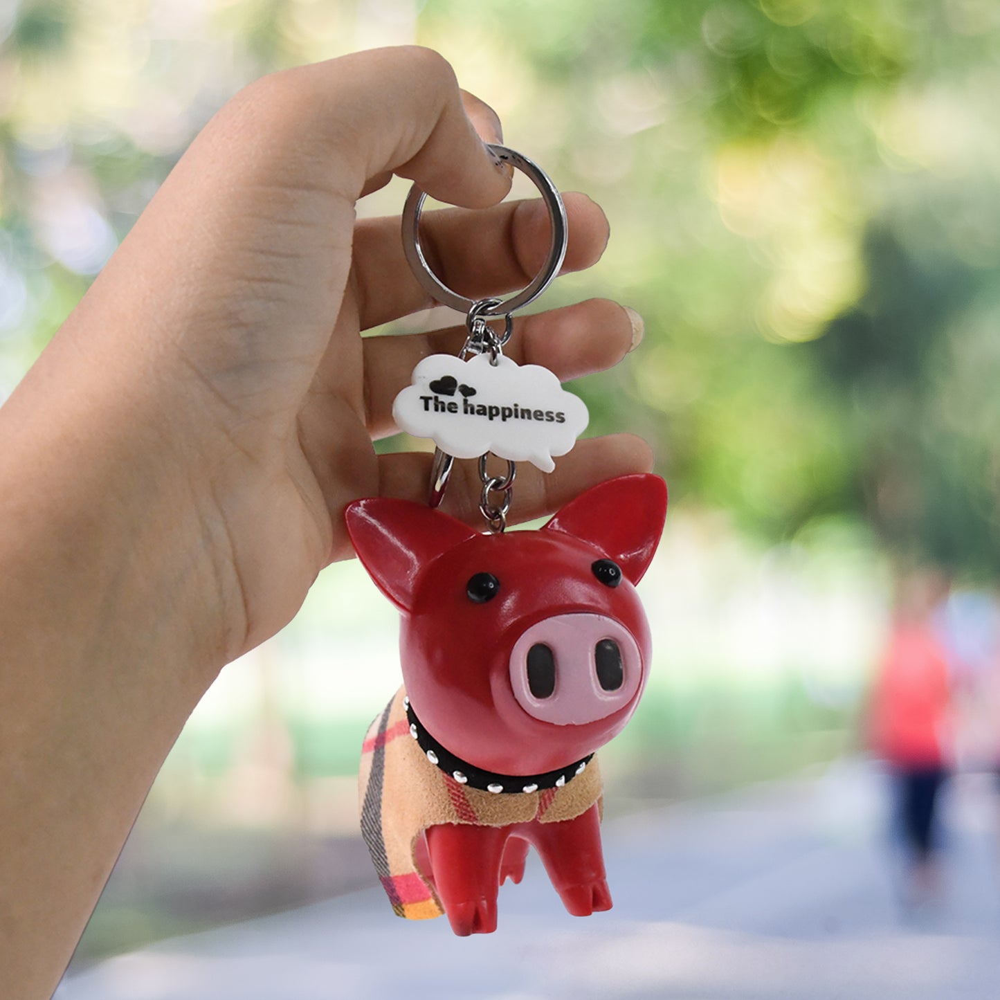 Cute Pig Keyring Keychain (1 Pc)