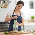 Manual Vegetable Chopper – 1100 ML Capacity for Quick Prep