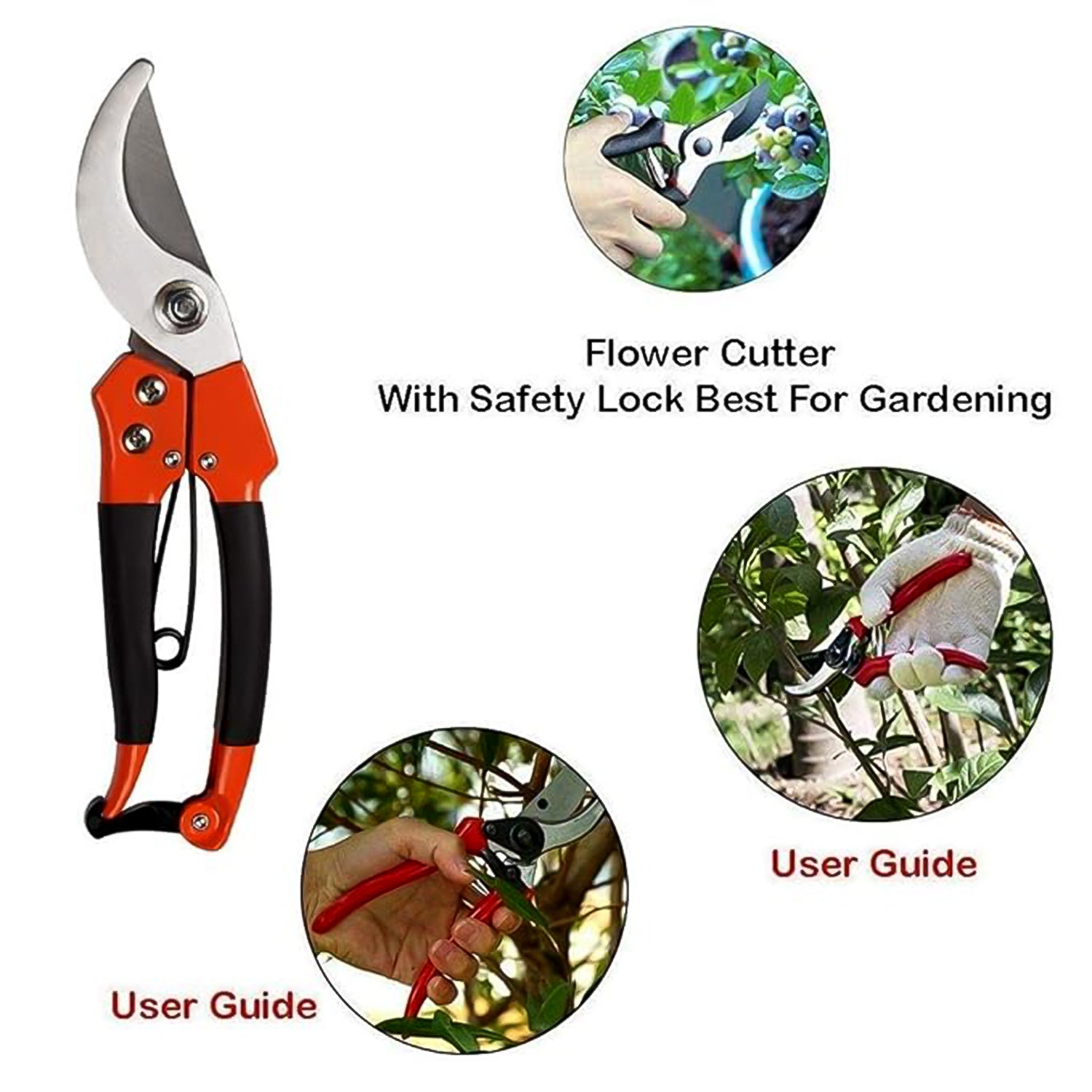 Tiger Garden Shears Pruners Scissor