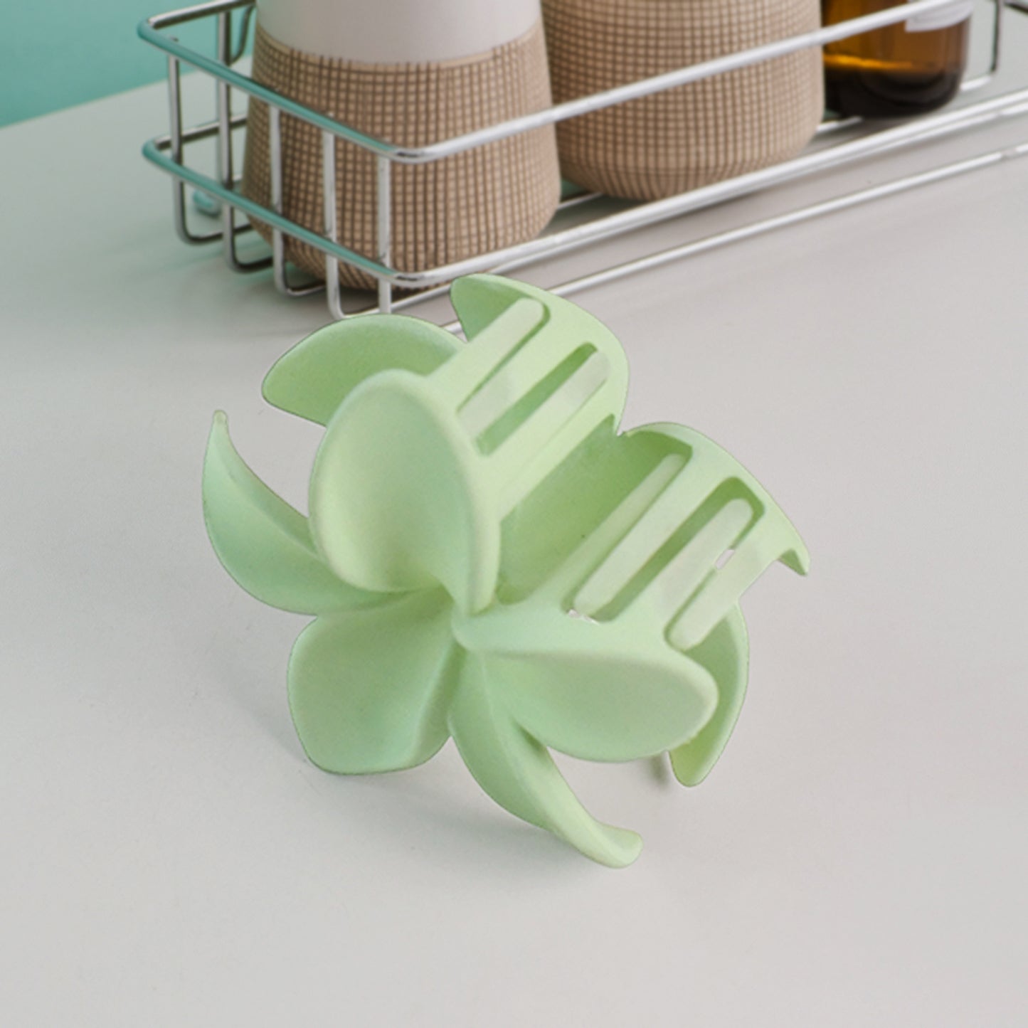 Matte Finish Hair Claw Clip (1 Pc / Mix Color)